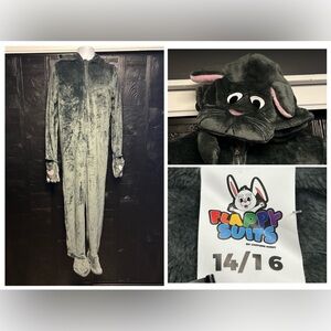FLAPPY SUITS NWT Kind Kitty Costume Youth 14/16 Plush Animal Cosplay‎ Furry
